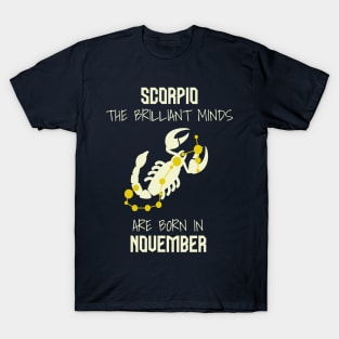 Funny Scorpio Zodiac T-Shirt